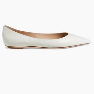 Stuart Weitzman Emilia Pointed Toe Flats in Seashell